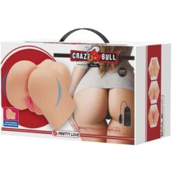 Comprar CRAZY BULL - VAGINA Y ANO REALÍSTICOS VIBRADOR HAILEY al mejor precio - Envíos Discretos