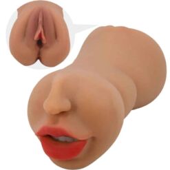 Comprar CRAZY BULL - ZOEY MASTURBADOR DOBLE BOCA & VAGINA NATURAL al mejor precio - Envíos Discretos