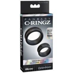 Comprar FANTASY C-RINGZ - ANILLAS SILICONA MAX WIDHT al mejor precio - Envíos Discretos