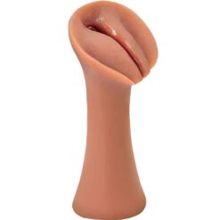 Comprar FETISH FANTASY EXTREME - MASTURBADOR MASCULINO SILICONA SLIPPERY SLIT CARAMELO al mejor precio - Envíos Discretos