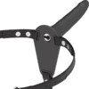 Comprar FETISH SUBMISSIVE HARNESS - VIBRADOR SILICONA NEGRO 15 CM al mejor precio - Envíos Discretos
