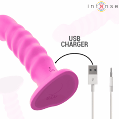 Comprar INTENSE - CINDY VIBRADOR TALLA L DISEÑO EN ESPIRAL 10 VIBRACIONES ROSA CONTROL REMOTO al mejor precio - Envíos Discretos