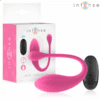 Comprar INTENSE - JANICE VIBRADOR U DOBLE ESTIMULACIÓN 10 VIBRACIONES ROSA CONTROL REMOTO al mejor precio - Envíos Discretos