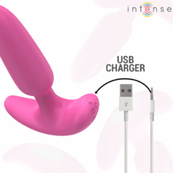 Comprar INTENSE - ROSS PLUG ANAL 10 VIBRACIONES ROSA CONTROL REMOTO al mejor precio - Envíos Discretos