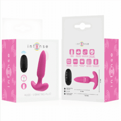 Comprar INTENSE - ROSS PLUG ANAL 10 VIBRACIONES ROSA CONTROL REMOTO al mejor precio - Envíos Discretos