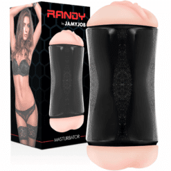 Comprar JAMYJOB - RANDY MASTURBADOR DOBLE ENTRADA - VAGINA Y ANO al mejor precio - Envíos Discretos