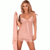 Comprar LIVCO CORSETTI FASHION - HYEONA 1710 BABYDOLL + TANGA ROSA XL al mejor precio - Envíos Discretos