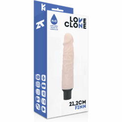 Comprar LOVECLONE - FINN VIBRADOR REALÍSTICO SELF LUBRICATION 21.2 CM -O- 3.8 CM al mejor precio - Envíos Discretos