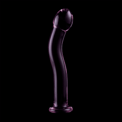 Comprar NEBULA SERIES BY IBIZA - MODELO 18 DILDO CRISTAL ROSA 18.5 CM -O- 3.5 CM al mejor precio - Envíos Discretos