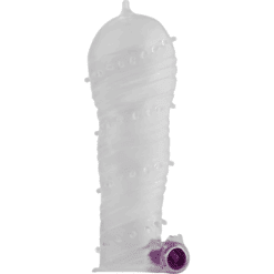 Comprar OHMAMA - FUNDA PENE TEXTURADA CON BALA VIBRADORA PUNTA ANCHA al mejor precio - Envíos Discretos