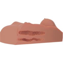 Comprar PDX PLUS - TORSO MASTURBADOR FEMENINO DOBLE ENTRADA CARAMELO al mejor precio - Envíos Discretos