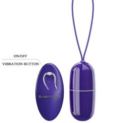 Comprar PRETTY LOVE - ARVIN YOUTH HUEVO VIBRADOR CONTROL REMOTO VIOLETA al mejor precio - Envíos Discretos