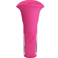 Comprar PRETTY LOVE - CLYDE VIBRADOR ORAL LENGUA VIBRADORA 12 VIBRACIONES ROSA al mejor precio - Envíos Discretos