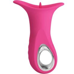 Comprar PRETTY LOVE - CLYDE VIBRADOR ORAL LENGUA VIBRADORA 12 VIBRACIONES ROSA al mejor precio - Envíos Discretos