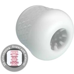 Comprar PRETTY LOVE - CRYSTLE MASTURBADOR MASCULINO BLANCO al mejor precio - Envíos Discretos