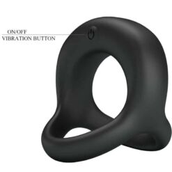 Comprar PRETTY LOVE - ELLIOTT ANILLO VIBRADOR NEGRO al mejor precio - Envíos Discretos