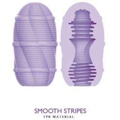 Comprar PRETTY LOVE - HUEVO MASTURBADOR SMOOTH STRIPES CUPID al mejor precio - Envíos Discretos
