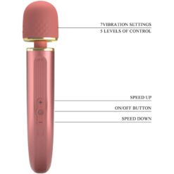 Comprar PRETTY LOVE - MASAJEADOR 7 MODOS VIBRACIÓN ROSA al mejor precio - Envíos Discretos