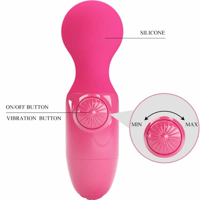 PRETTY LOVE - MINI MASAJEADOR PERSONAL MAGENTA - piKanteo | Despierta tu lado más piKante Comprar PRETTY LOVE - MINI MASAJEADOR PERSONAL MAGENTA al mejor precio - Envíos Discretos