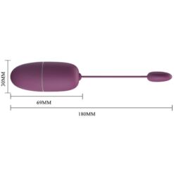 Comprar PRETTY LOVE - NYMPH HUEVO VIBRADOR CONTROLADO POR APP LILA al mejor precio - Envíos Discretos