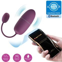 Comprar PRETTY LOVE - NYMPH HUEVO VIBRADOR CONTROLADO POR APP LILA al mejor precio - Envíos Discretos