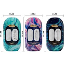 Comprar PRETTY LOVE - VENUS X 15 MASTURBADORES MASCULINOS SILICONA BLANCO al mejor precio - Envíos Discretos