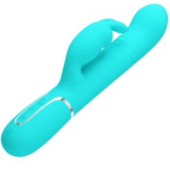 Comprar PRETTY LOVE - VIBRADOR COALE RABBIT PERLAS VERDE AGUA al mejor precio - Envíos Discretos