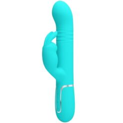 Comprar PRETTY LOVE - VIBRADOR COALE RABBIT PERLAS VERDE AGUA al mejor precio - Envíos Discretos