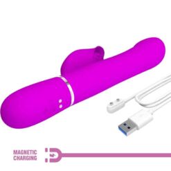 Comprar PRETTY LOVE - VIBRADOR RABBIT PERLAS VIOLETA al mejor precio - Envíos Discretos