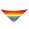 Comprar PRIDE - PAÑUELO ALGODÓN TRIANGULAR BANDERA ARCOÍRIS al mejor precio - Envíos Discretos