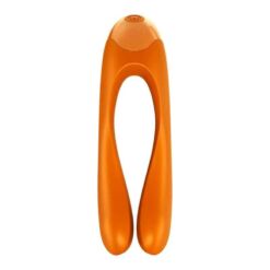 Comprar SATISFYER - CANDY CANE VIBRADOR DEDO NARANJA al mejor precio - Envíos Discretos