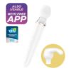 Comprar SATISFYER - DOUBLE WANDER APP BLANCO al mejor precio - Envíos Discretos
