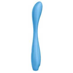 Comprar SATISFYER - G-SPOT FLEX 4+ MULTI VIBRADOR APP AZUL al mejor precio - Envíos Discretos