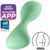 Comprar SATISFYER - TRENDSETTER PLUG VIBRADOR APP VERDE al mejor precio - Envíos Discretos