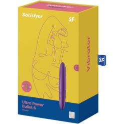Comprar SATISFYER - ULTRA POWER BULLET 6 BALA VIBRADORA MORADA al mejor precio - Envíos Discretos