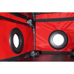 Comprar SECRET DOME - KINK CLUB LA NICHE CABINA  NEGRO & ROJO al mejor precio - Envíos Discretos