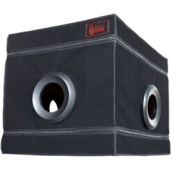 Comprar SECRET DOME - KINK CLUB LA NICHE CABINA  NEGRO & ROJO al mejor precio - Envíos Discretos