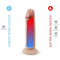 Comprar SILEXD - PENE REALÍSTICO MODELO 2 SILICONA PREMIUM TERMOREACTIVO 19 CM al mejor precio - Envíos Discretos