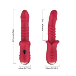Comprar ARMONY - DILDO VIBRADOR ESTIMULADOR PUNTO A ROJO al mejor precio - Envíos Discretos
