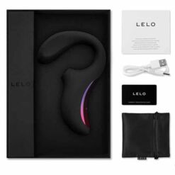 Comprar LELO - ENIGMA DOBLE ESTIMULACIÓN SUCCION MASAJEADOR NEGRO al mejor precio - Envíos Discretos