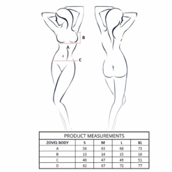 Comprar PASSION - ZOVEL BODY ROSA CLARO S/M al mejor precio - Envíos Discretos