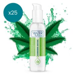 Comprar WATERFEEL - LUBRICANTE CANNABIS 150 ML PACK 25 UDS al mejor precio - Envíos Discretos